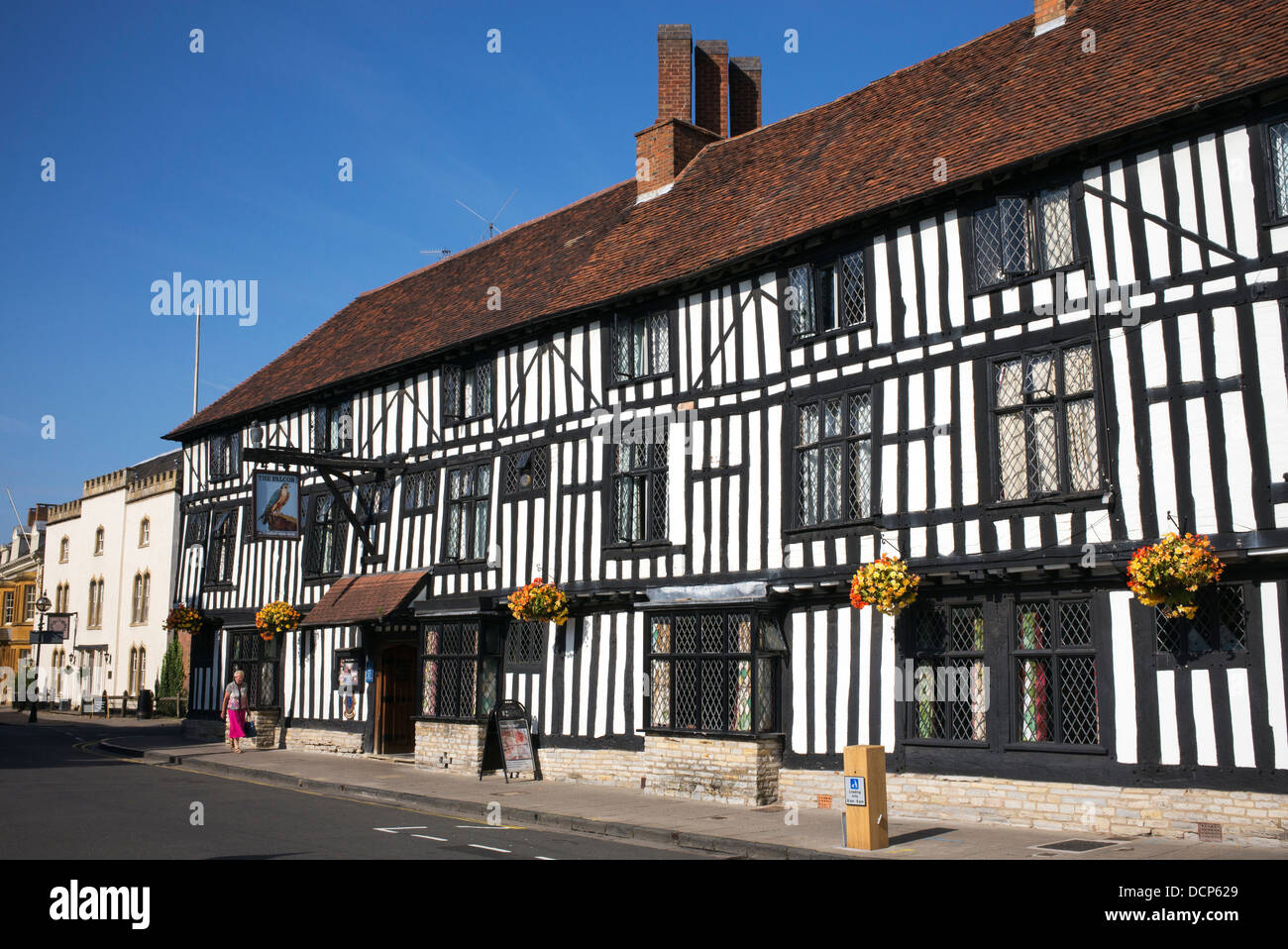 Der Legacy Falcon Hotel, Chapel Street, Stratford-upon-Avon, Warwickshire, England Stockfoto