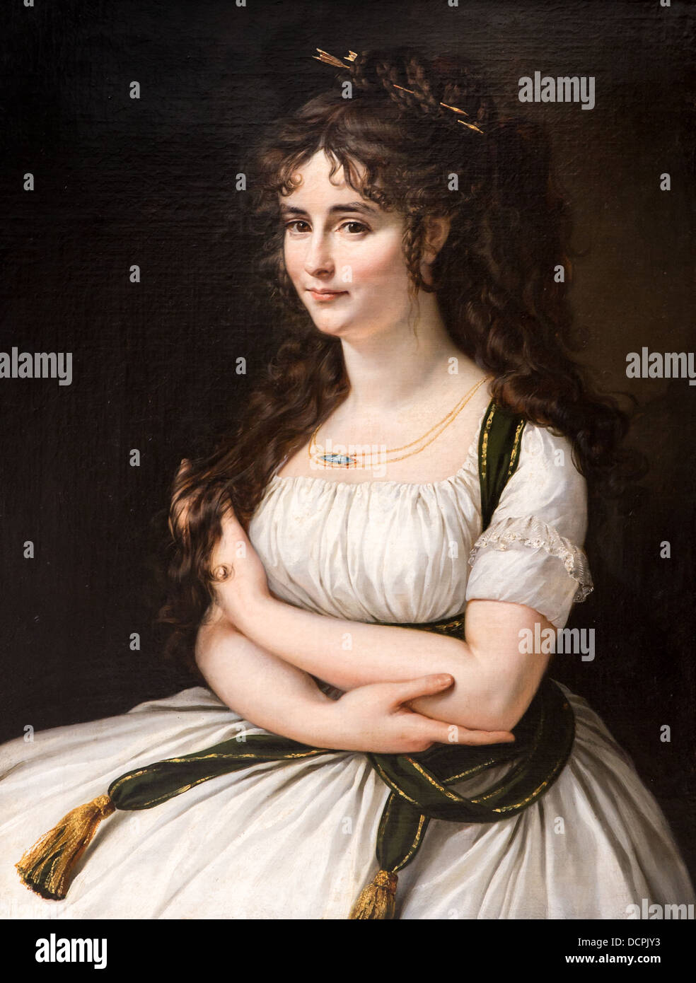 18. Jahrhundert - Madame Pasteur, 1795 - Baron Antoine-Jean Gros Philippe Sauvan-Magnet / aktive Museum Stockfoto
