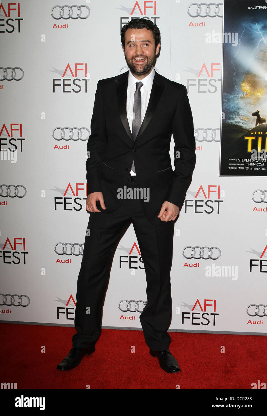 Daniel Mays AFI Fest 2011 Premiere von "die Abenteuer von Tim und Struppi: das Geheimnis der Einhorn" Closing Night Gala Hollywood, Kalifornien - 10.11.11 Stockfoto