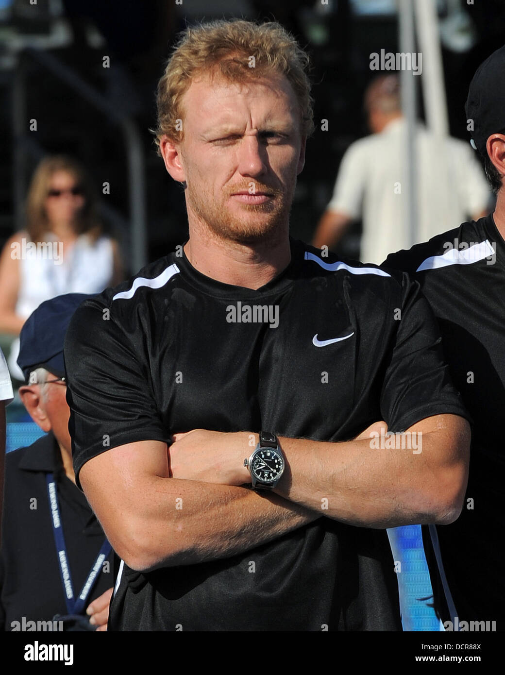 Kevin McKidd Chris Evert/Raymond James pro-Promi Tennis Classic pro an der Delray Tenniszentrum Delray Beach Florida, USA - 12.11.11 Stockfoto