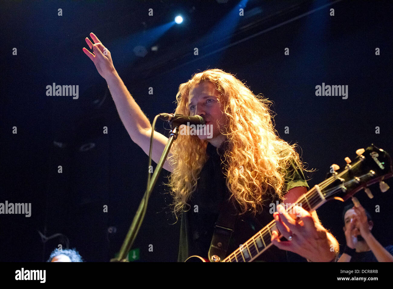 Mitch Malloy die live bei MusicBox. Lissabon, Portugal - 13.11.11 Stockfoto