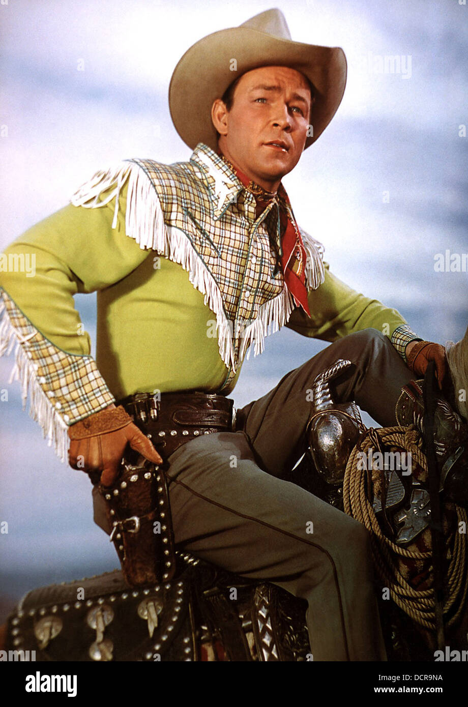 ROY ROGERS (1911-1998) US-singende Cowboy Film- und Fernsehschauspieler Stockfoto