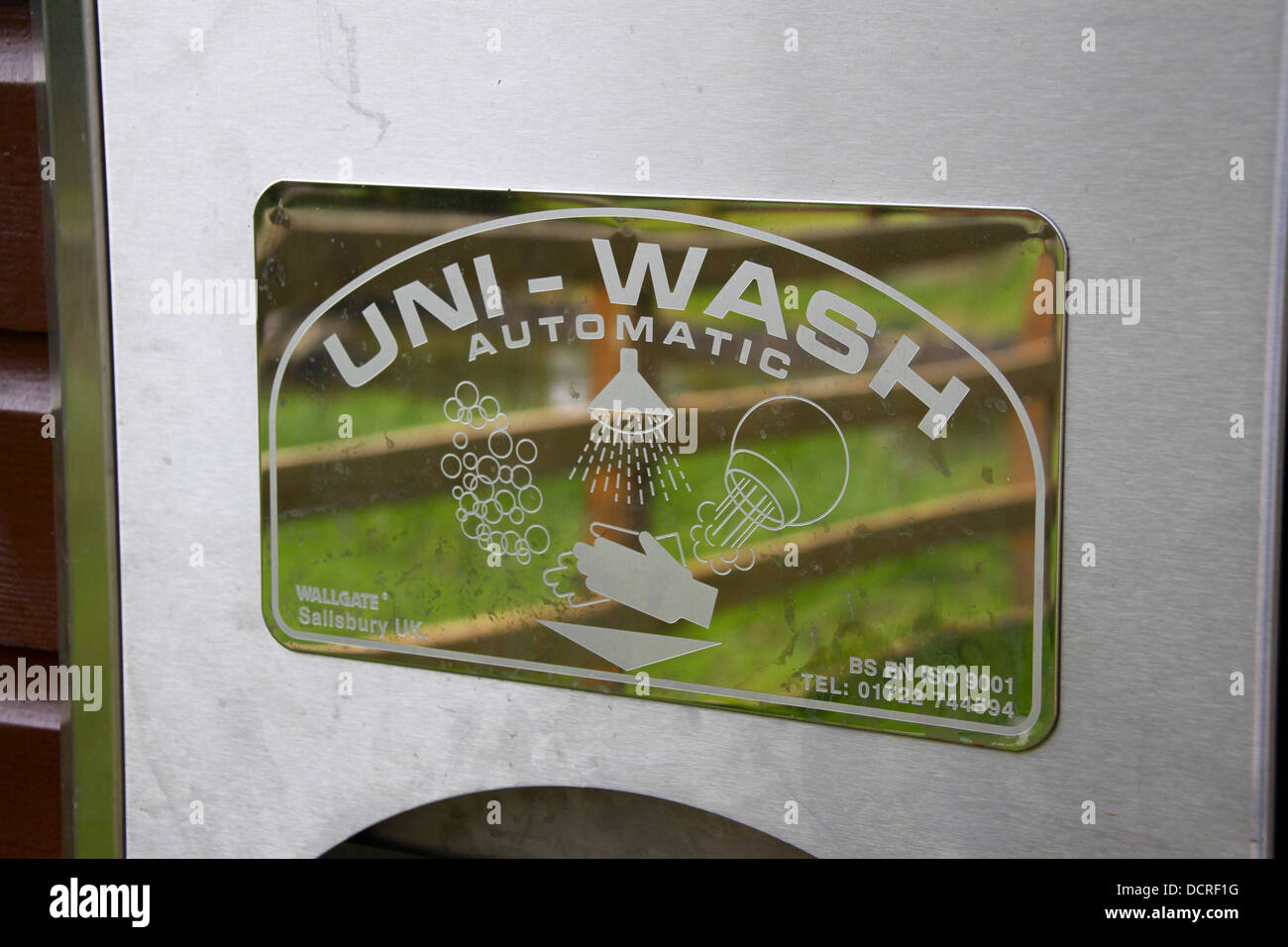 Uni automatische Hand waschen Waschmaschine Stockfoto