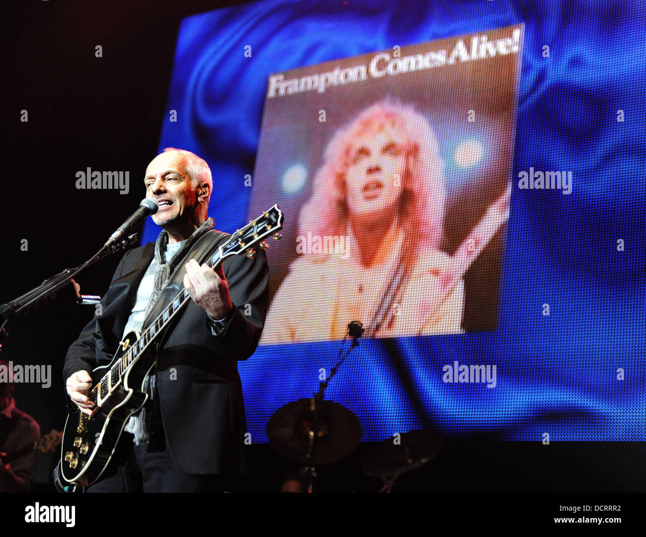 Peter Frampton durchführen "Frampton kommt lebendig" 35th Anniversary Tour in der ausverkauften Heineken Music Hall Amsterdam, Holland - 19.11.11 Stockfoto