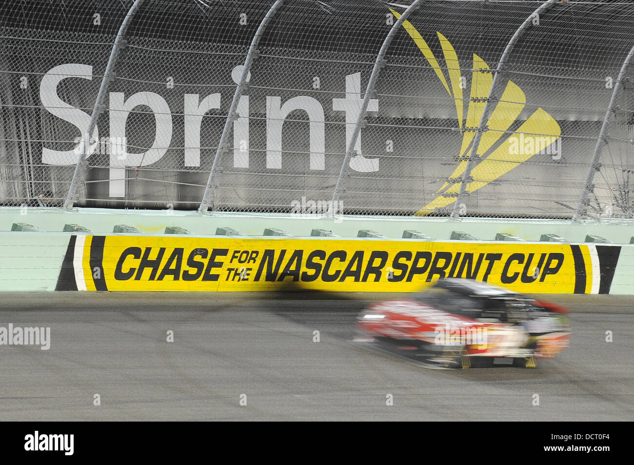 Tony Stewart gewinnt das NASCAR Sprint Cup Serie Ford 400 auf dem Homestead-Miami Speedway Homestead, Florida - 20.11.11 Stockfoto