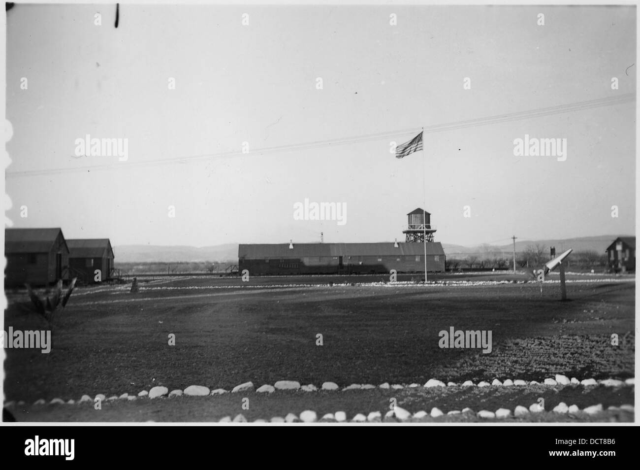 CCC Camp BR-78 Orland, Kalifornien, Camp Projektgebiet nach dem Abgleich, Camp BR-78. --293578 Stockfoto