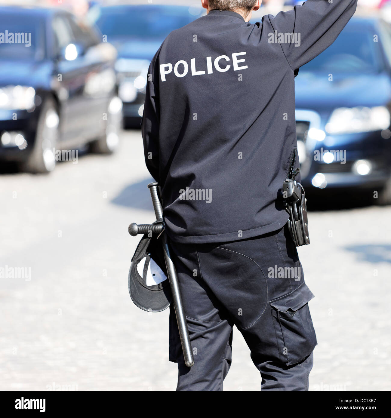 Polizist Stockfoto