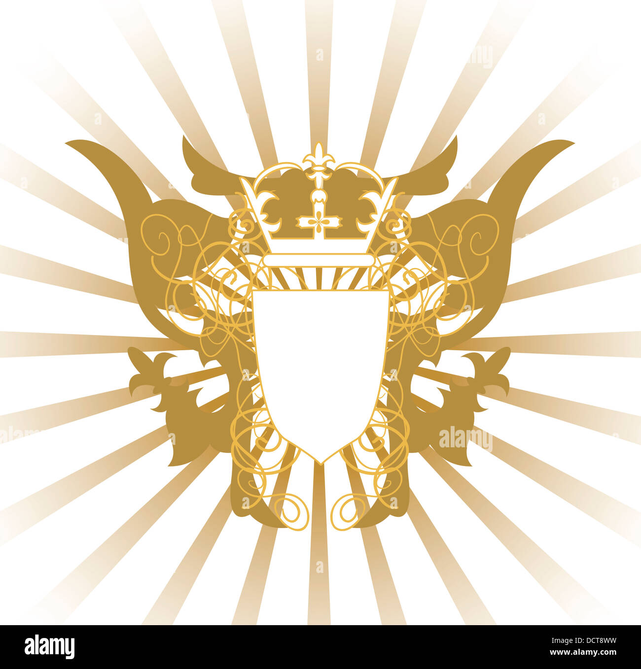 Vintage-element Stockfoto