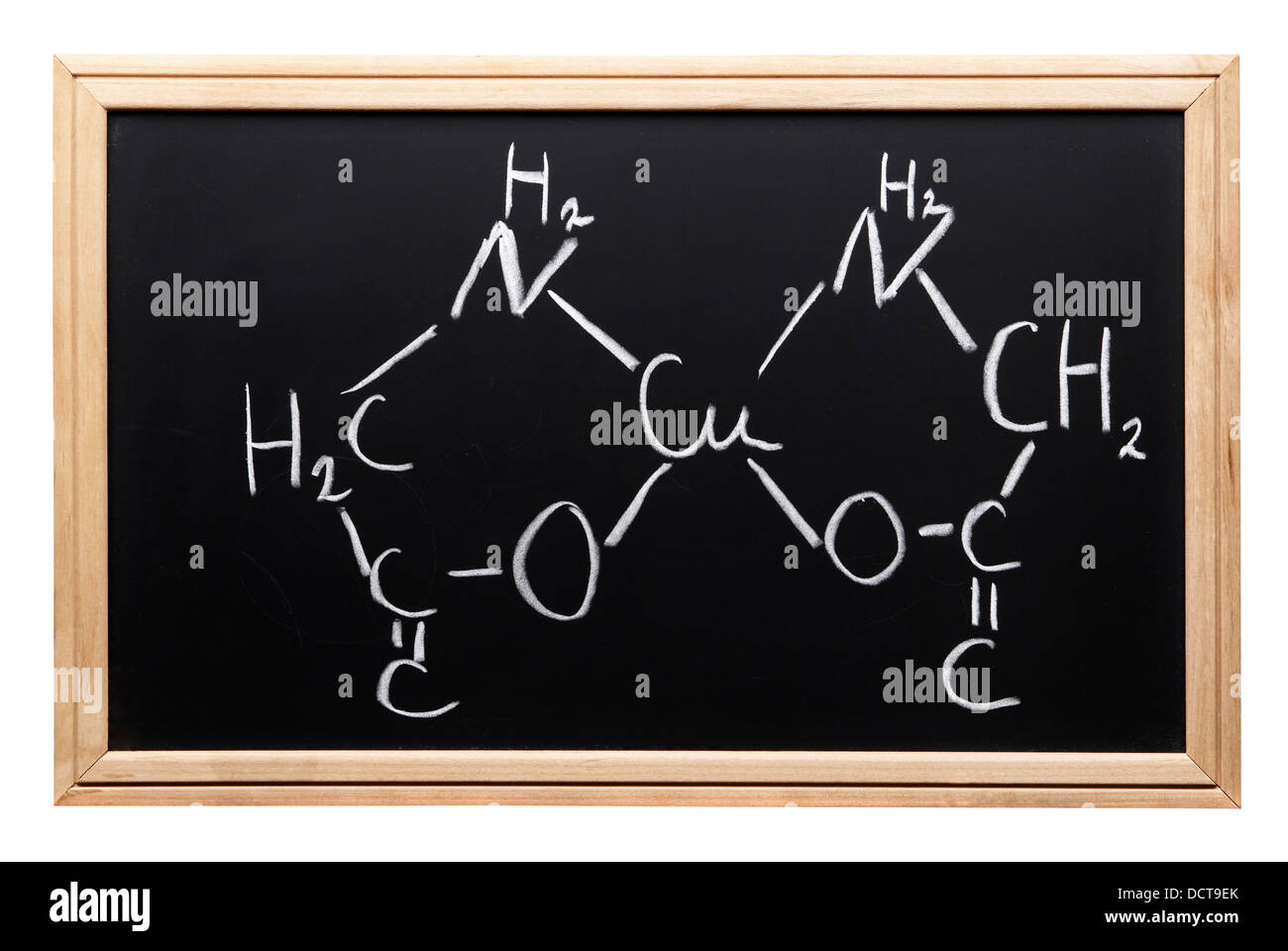 chemische Formel Stockfoto