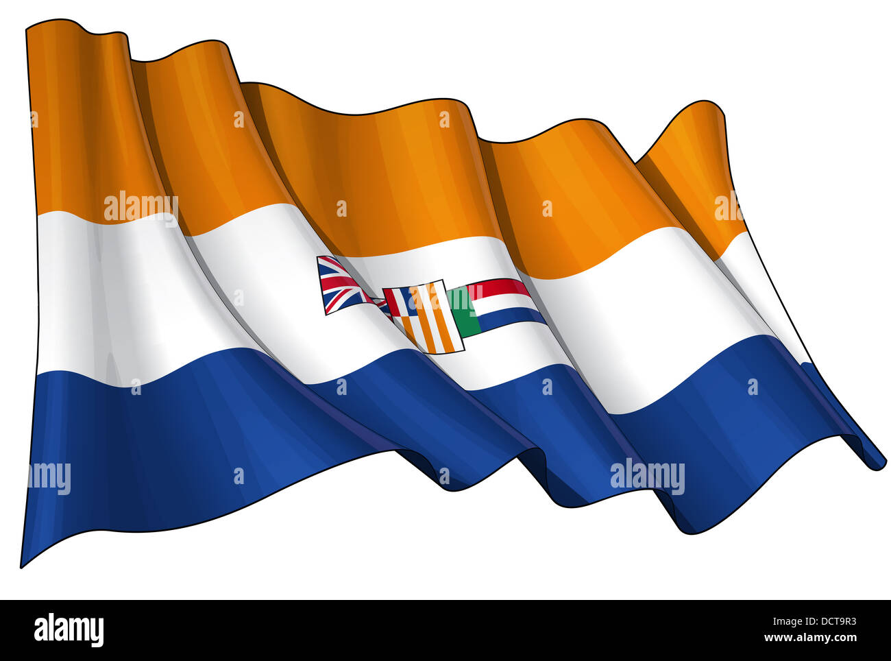 Südafrika 1928-1994 Flag Stockfoto