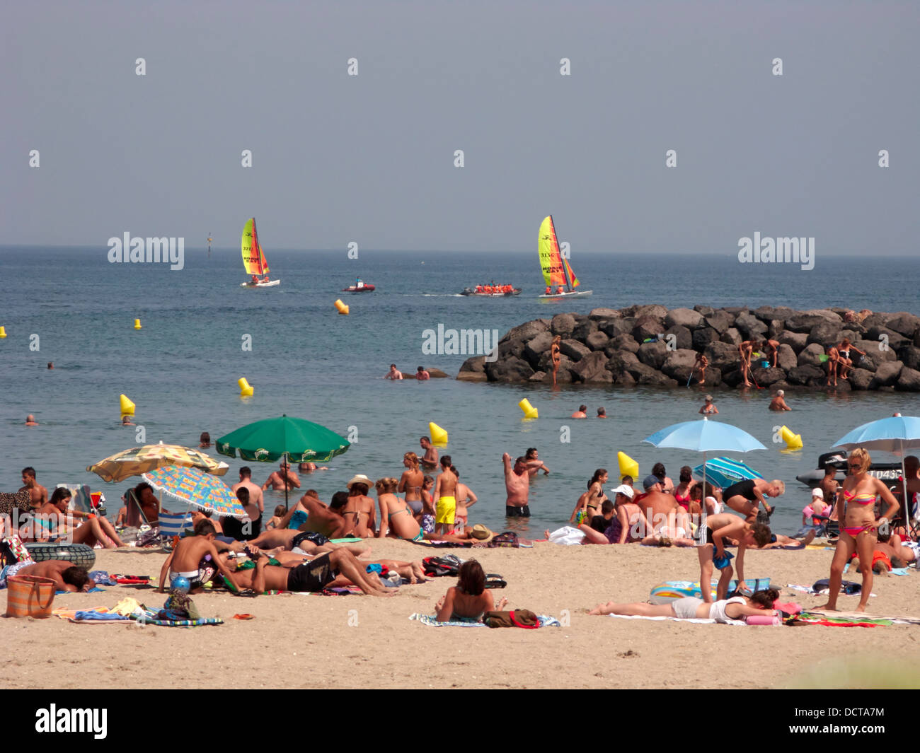 Cap D Agde France Beach Stockfotos Und Bilder Kaufen Alamy