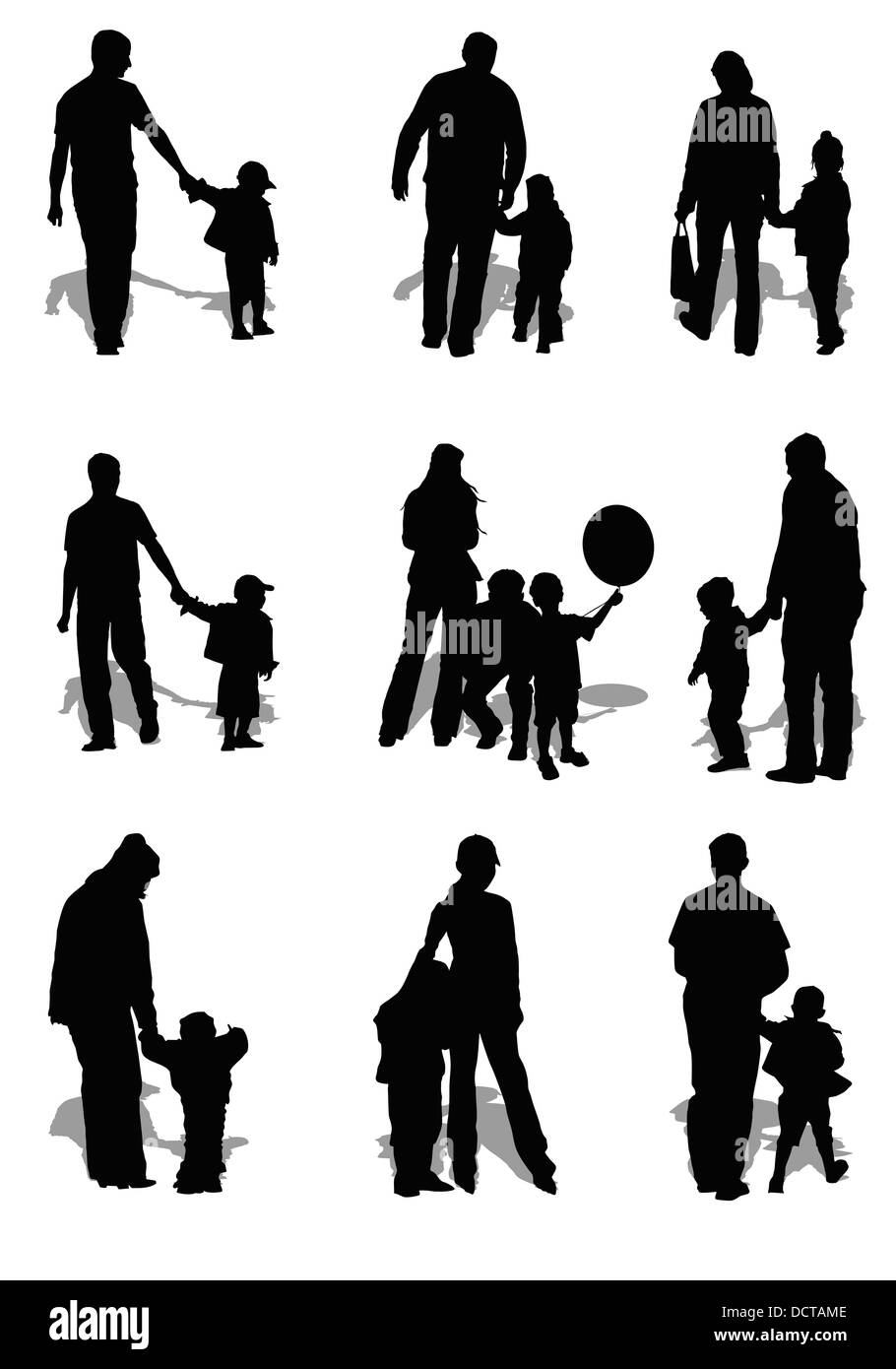 Silueta de hombres Ausgeschnittene Stockfotos und -bilder - Alamy