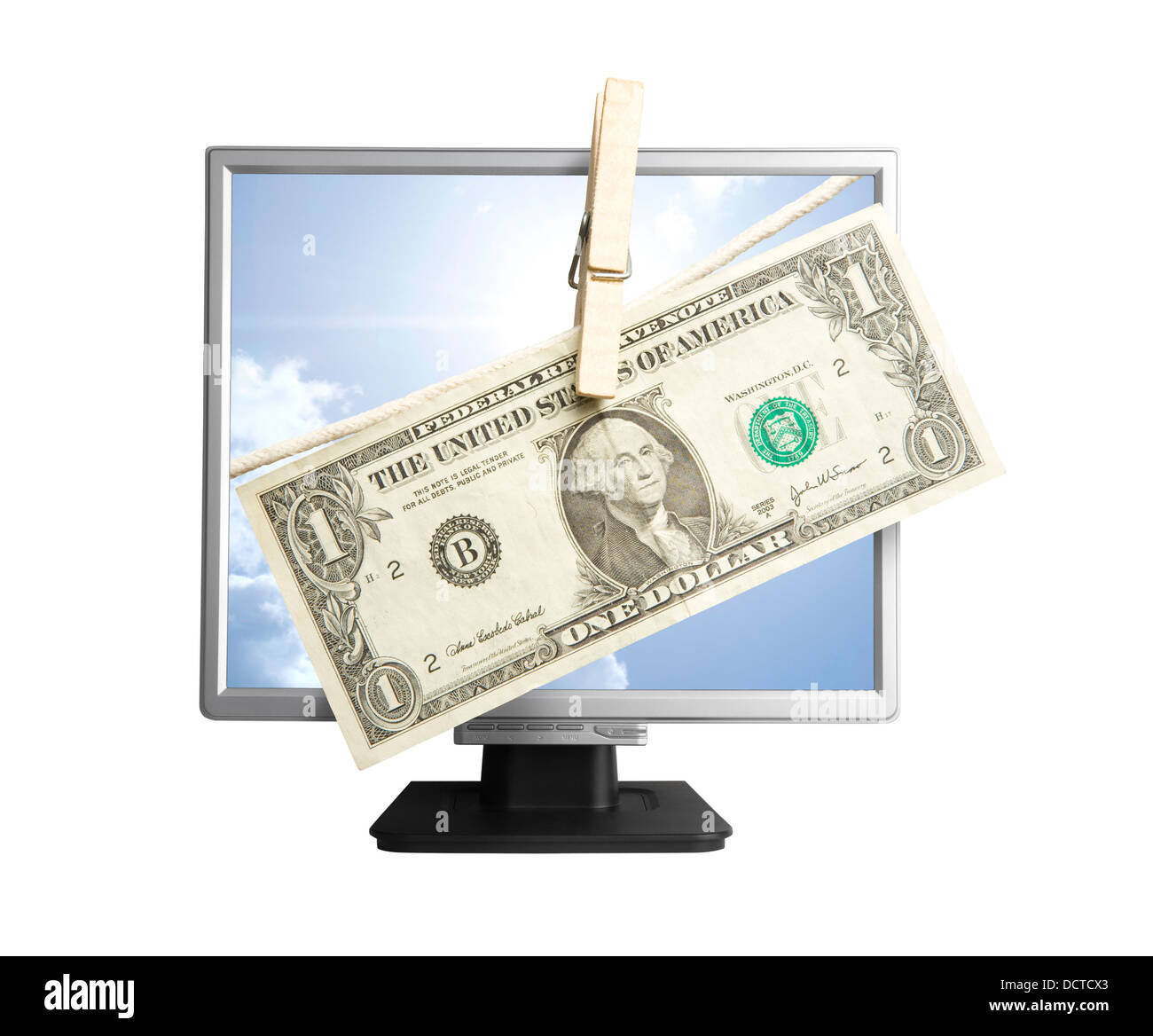 Geld-Konzept Stockfoto