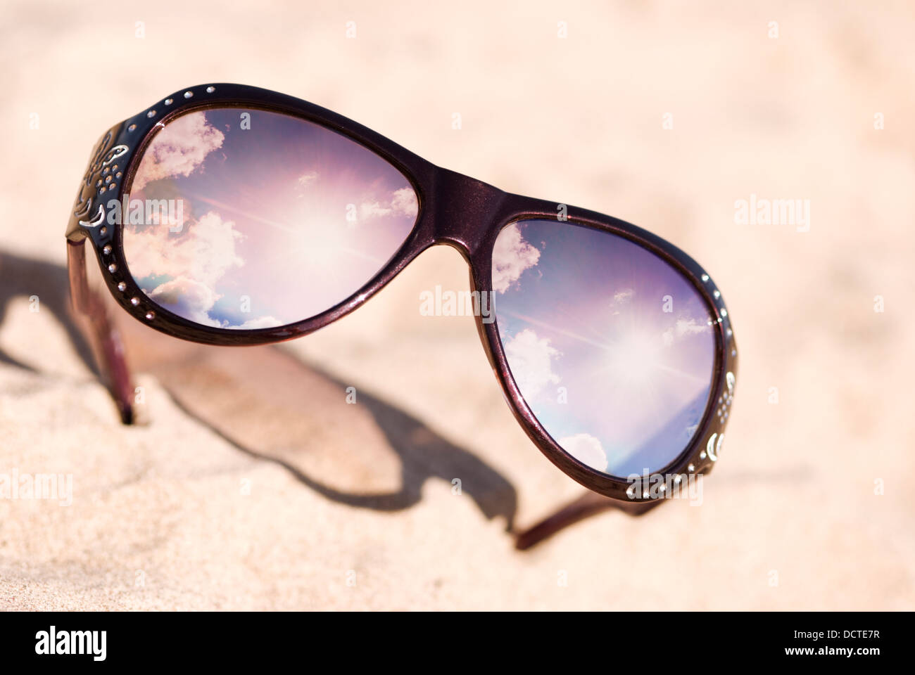 Sonnenbrille Stockfoto