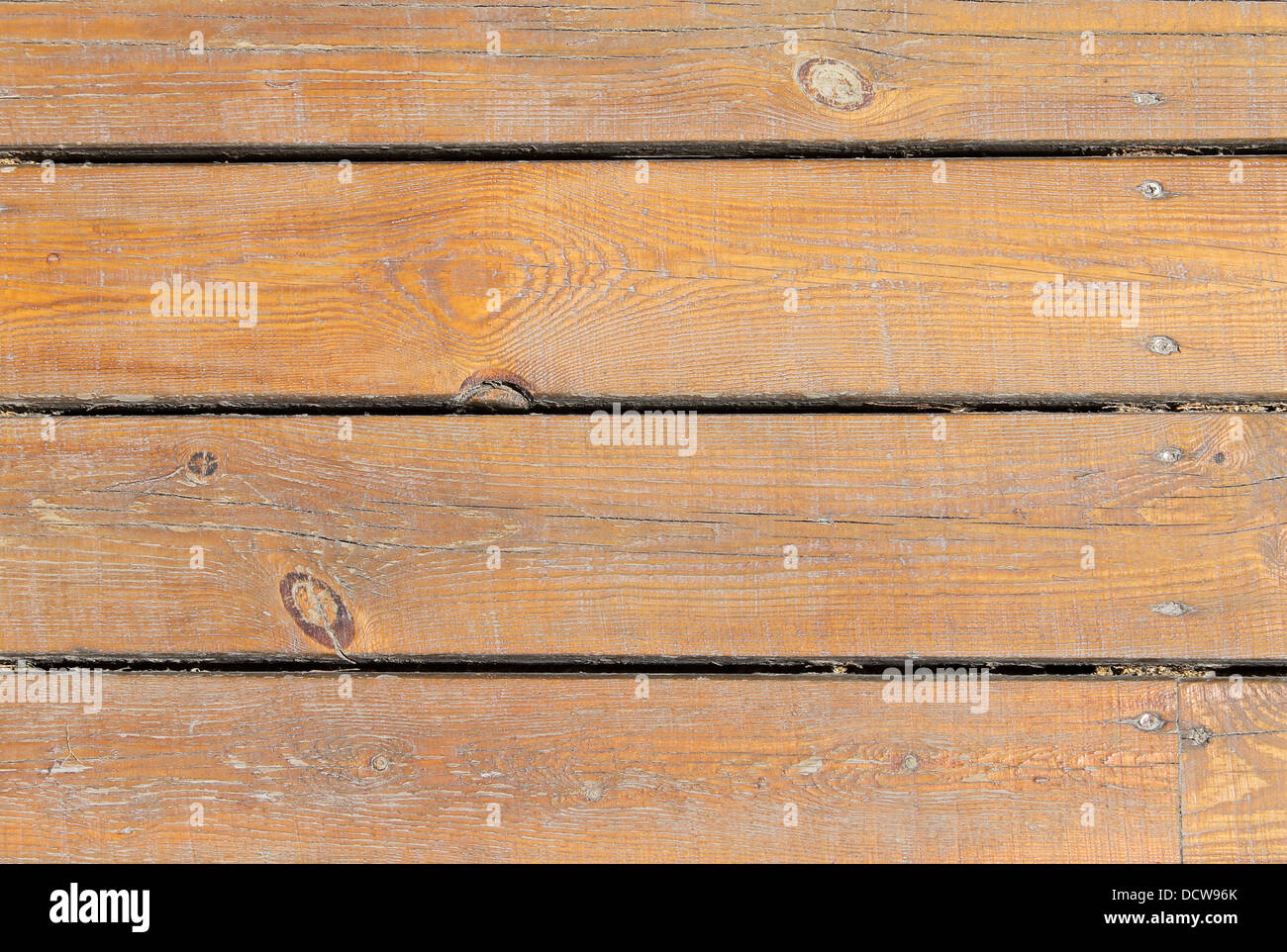 Draufsicht der strukturierten braun Holz Hintergrund. Stockfoto