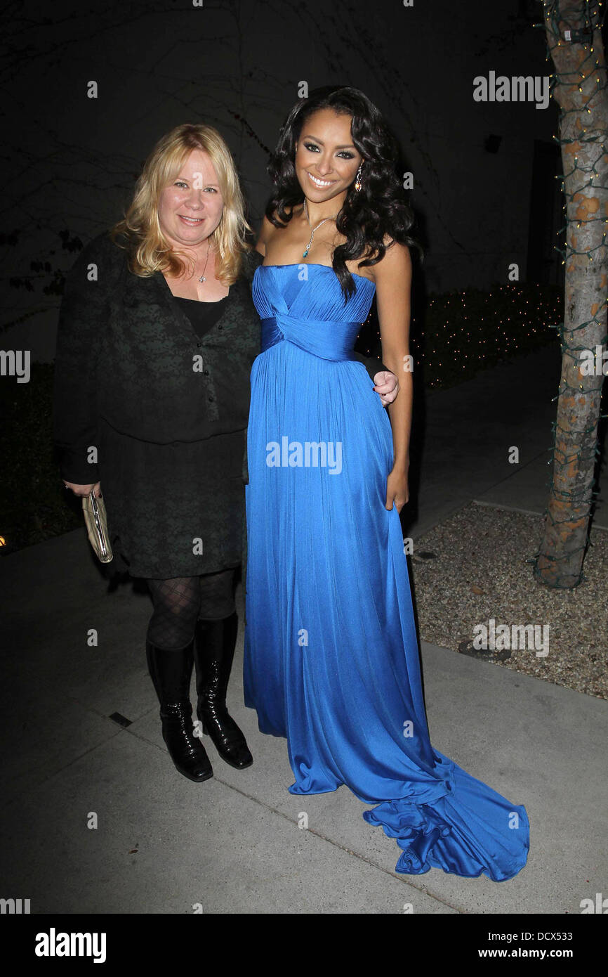 Julie Plec und Kat Graham The Ripple Effect profitieren die Wasser Projekt Charity statt Sonnenuntergang Luxe Hotel - innen Los Angeles, Kalifornien - 10.12.11 Stockfoto