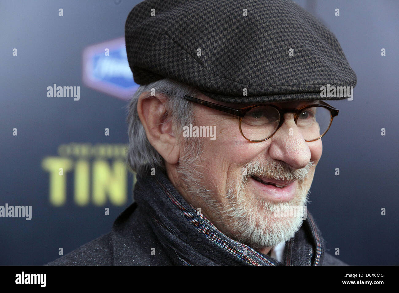 Regisseur, Steven Spielberg, bei der New York-Premiere von "The Adventures of Tintin' im Ziegfeld Theatre. New York City, USA - 11.12.11 Stockfoto