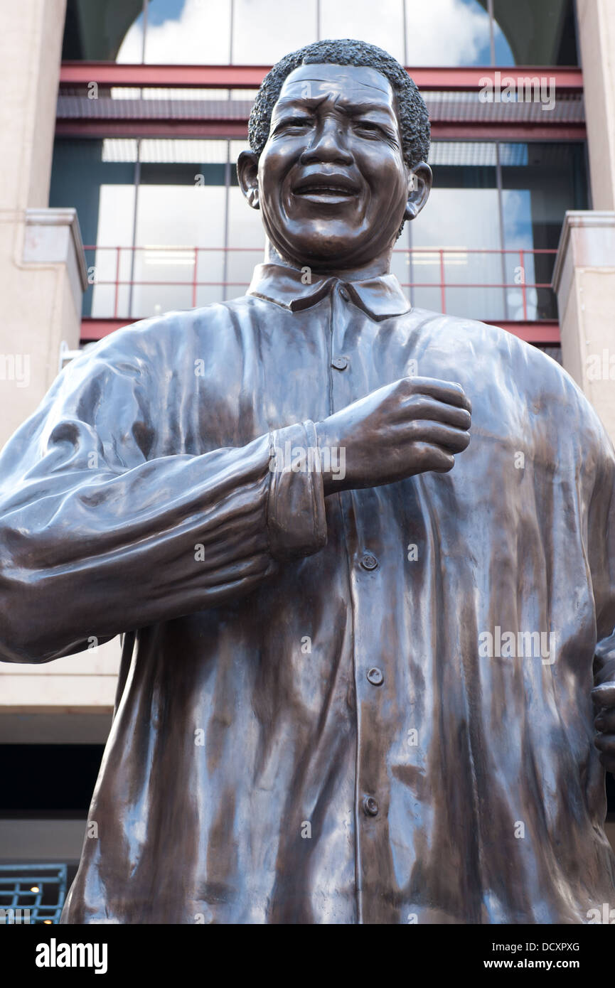 Nelson Mandela Square in Sandton City, Johannesburg, Südafrika Stockfoto