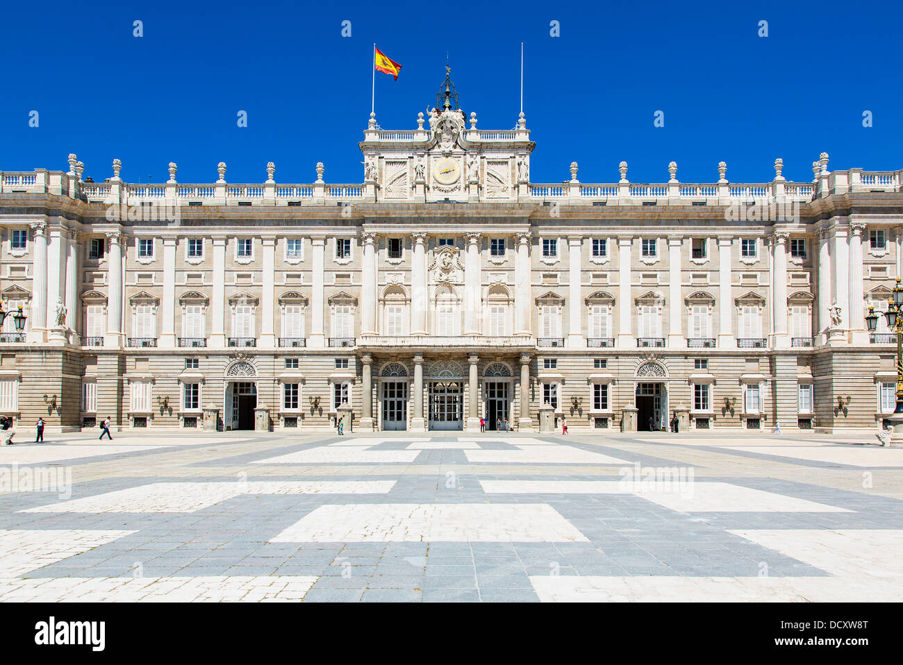 Madrid, Königspalast Stockfoto