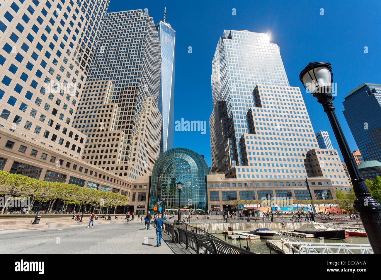 New York City, Financial District Stockfoto