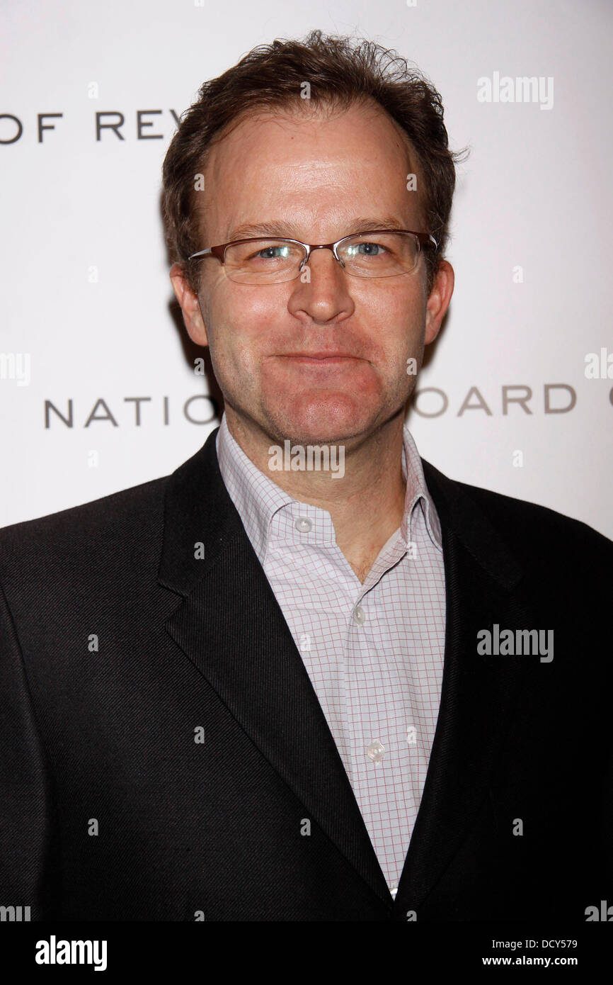 Tom McCarthy The National Board der Review Awards Gala statt Cipriani 42nd Street Hall - innen eingetroffen.  New York City, USA - 10.01.12 Stockfoto