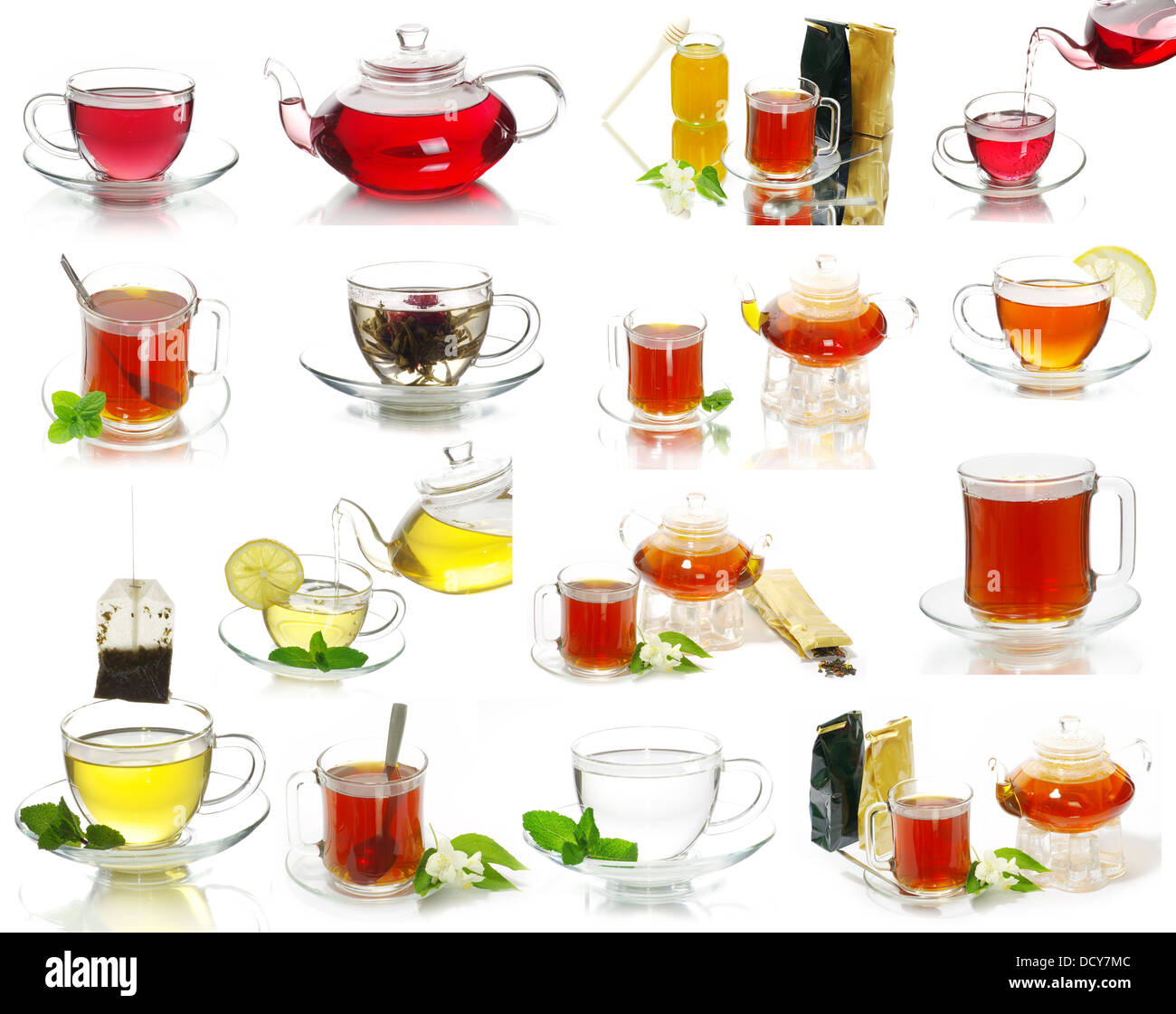 Tee in Tasse Stockfoto