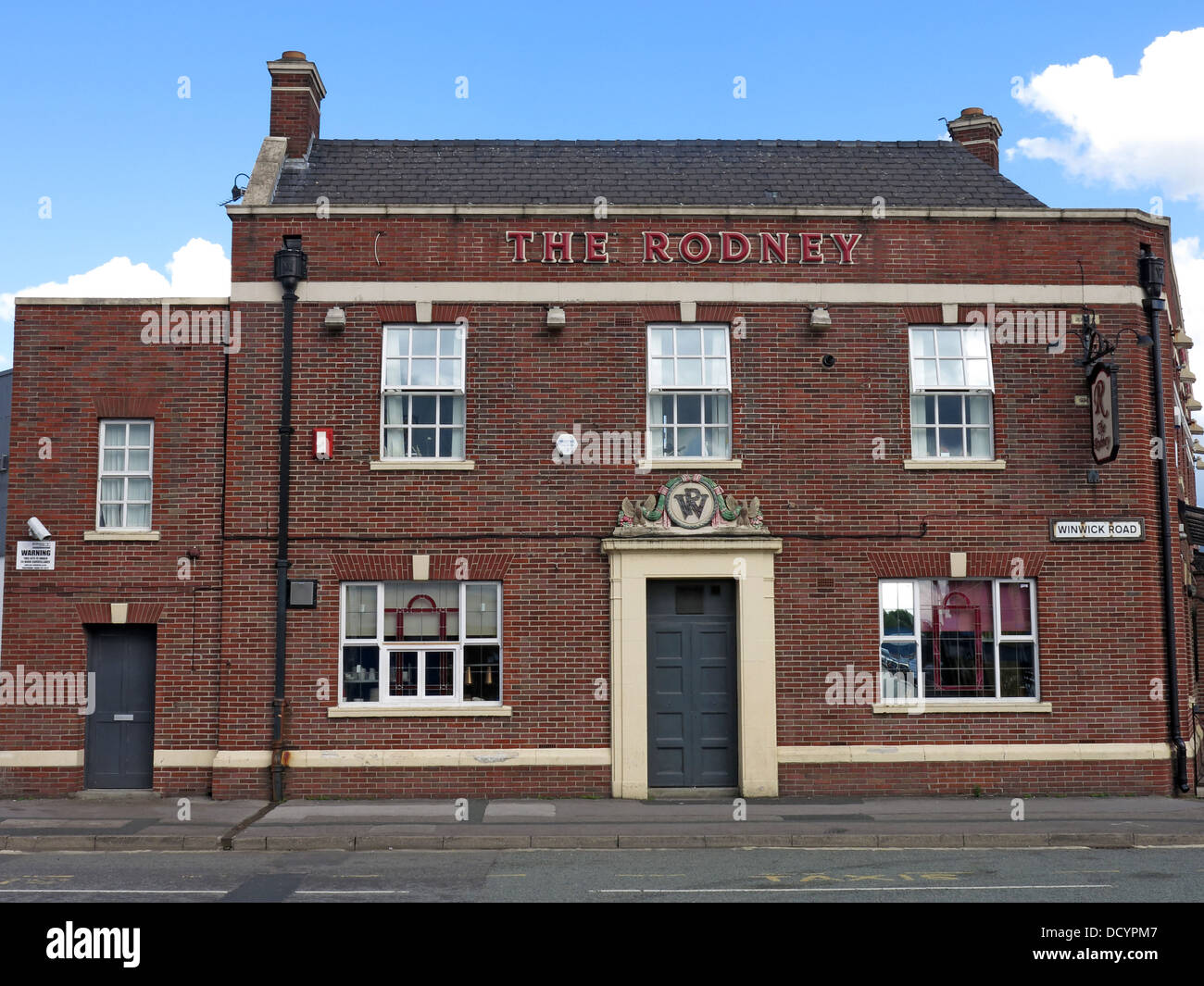 Die Rodney, Herr Rodney Pub, 67 Winwick Rd, Warrington, Cheshire, North West England, WA2 7DH Stockfoto