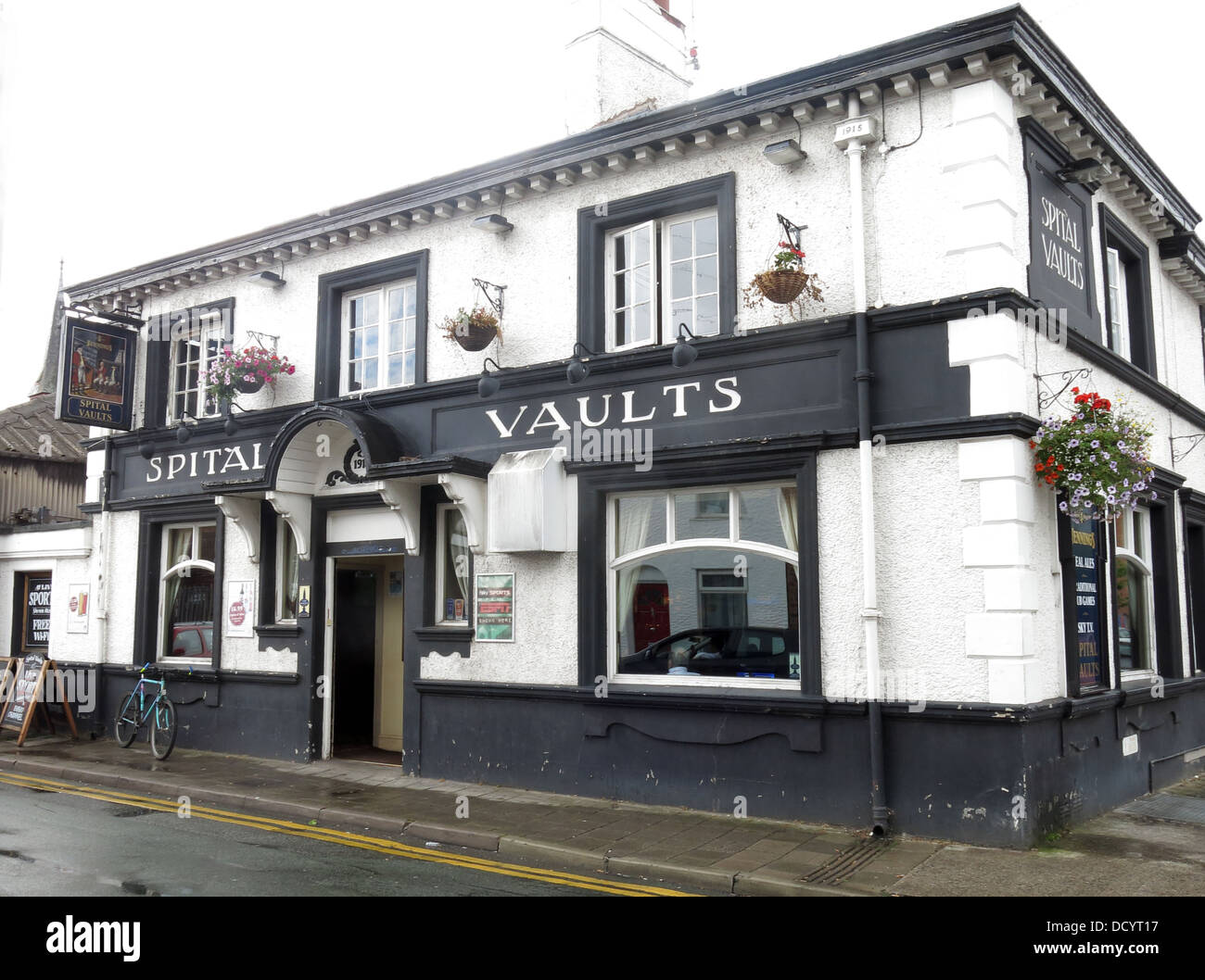 Spital Gewölbe Pub, Spital gehen, Chester, Cheshire, England, UK, CH3 5DB Stockfoto