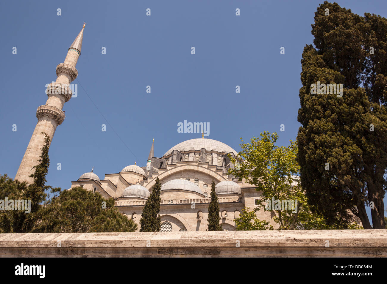 Süleymaniye-Moschee, Istanbul, Türkei Stockfoto