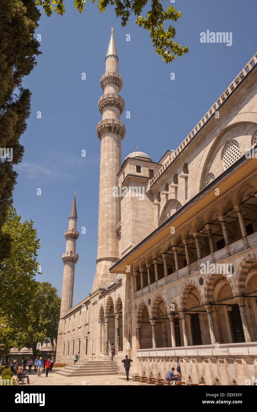 Süleymaniye-Moschee, Istanbul, Türkei Stockfoto