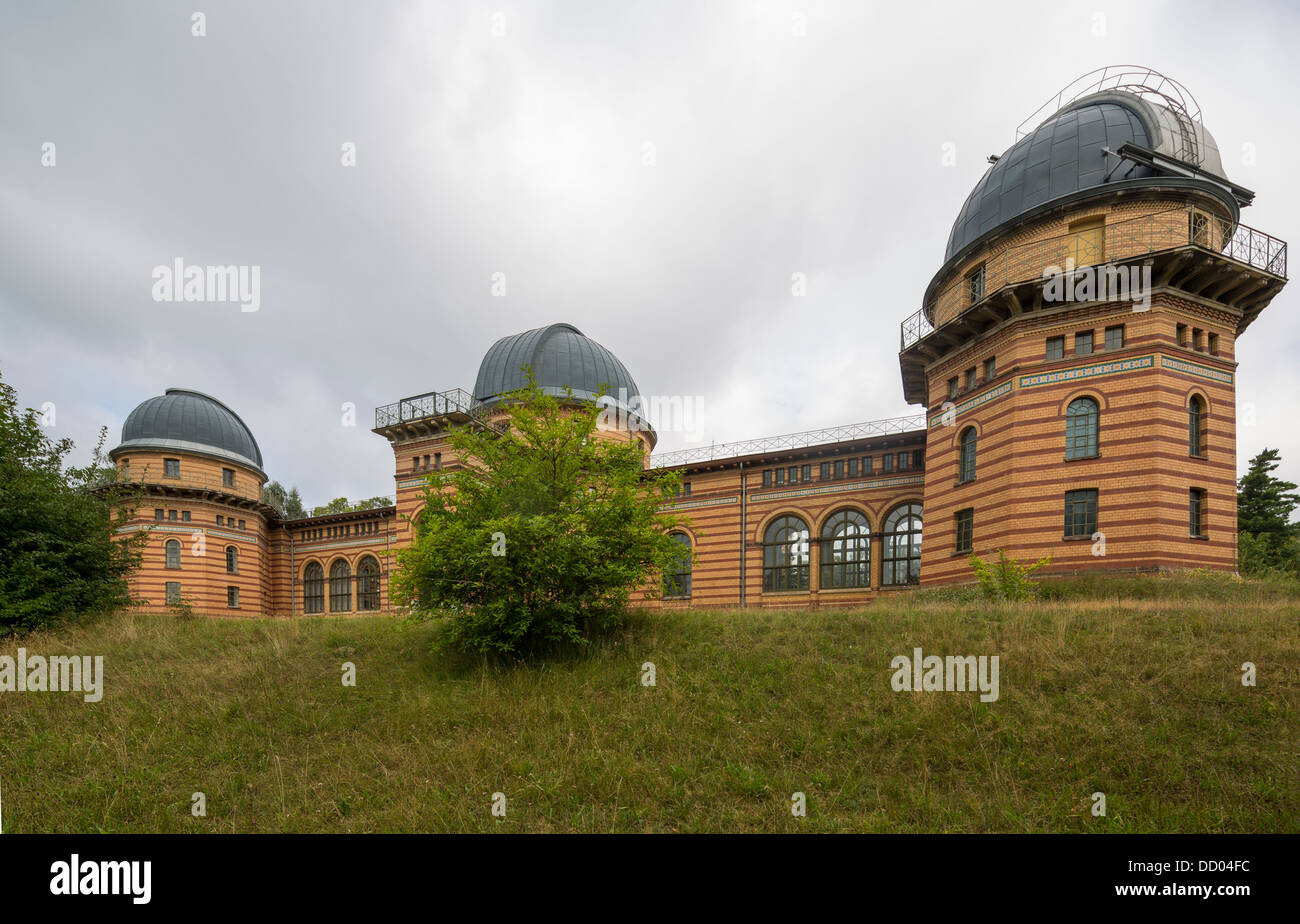 ehemalige Astrophysical Observatory, Wissenschaftspark Albert Einstein in Potsdam, Deutschland Stockfoto