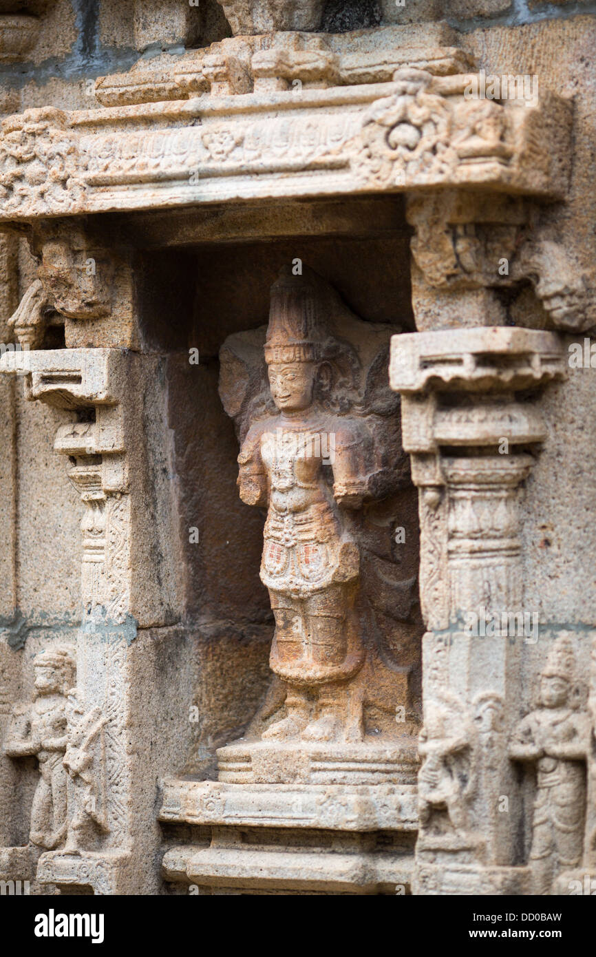 Statue in der indischen Stadt Trichy Stockfoto