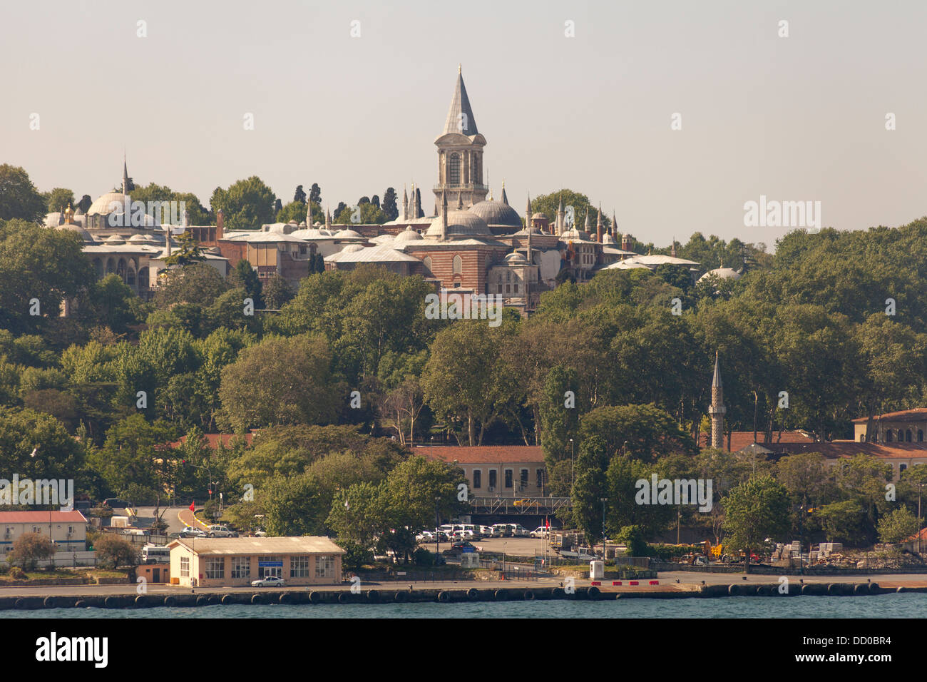 Topkapi-Palast, neben den Bosporus, Istanbul, Türkei Stockfoto