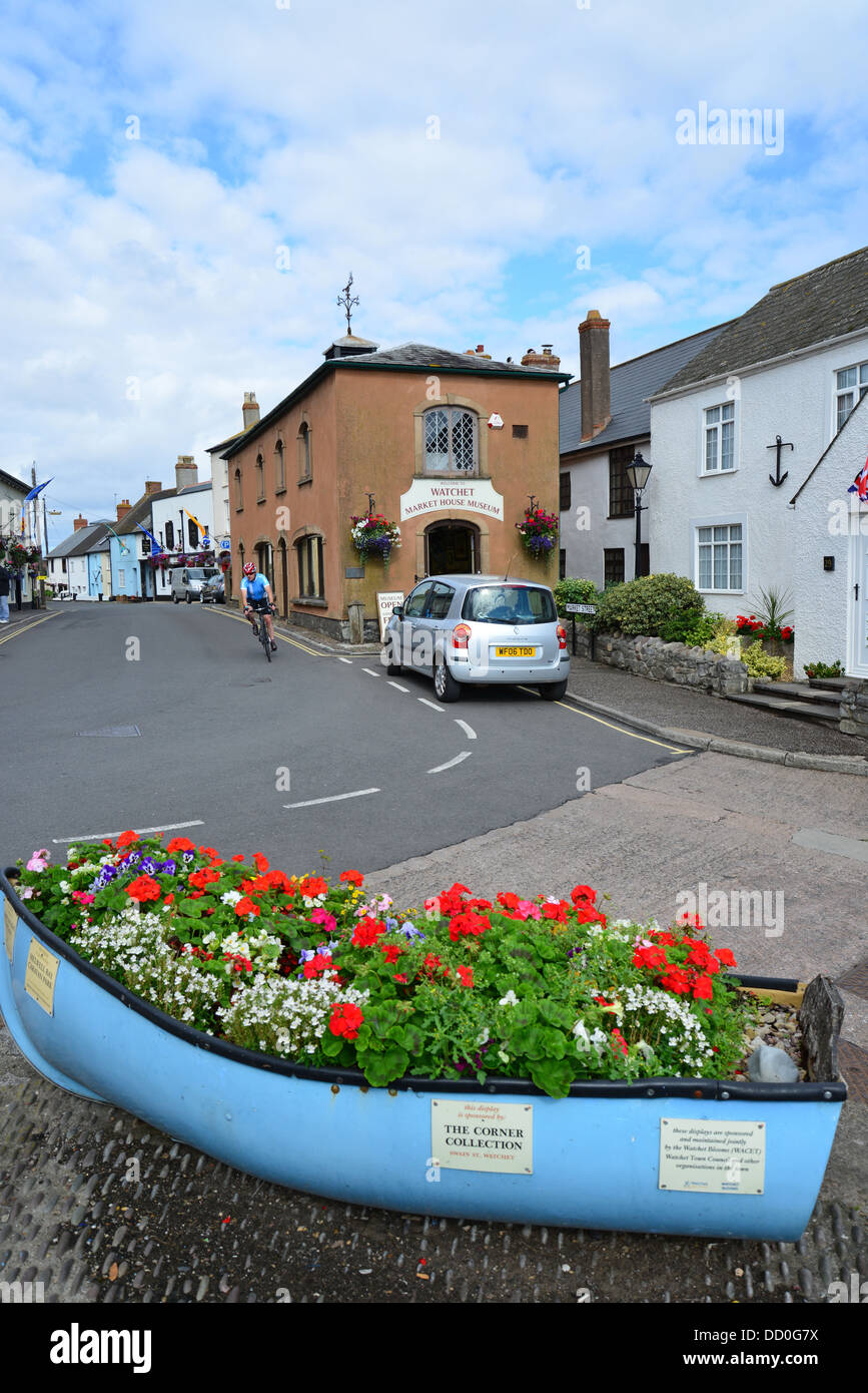 Watchet Markt-Haus-Museum, Market Street, Watchet, Somerset, England, Vereinigtes Königreich Stockfoto