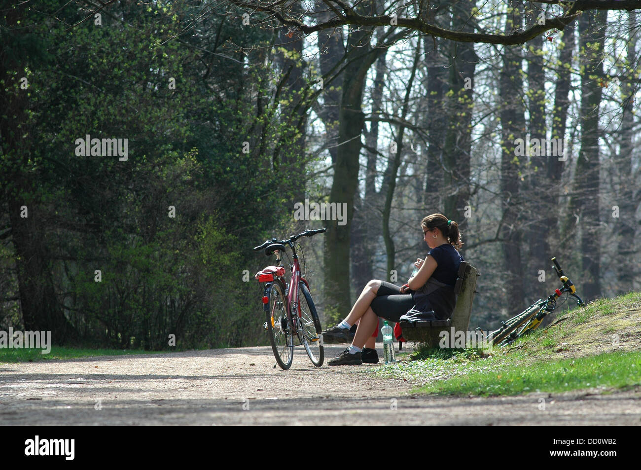 Outdoor-Relax Cesky Raj Region Tschechien Stockfoto