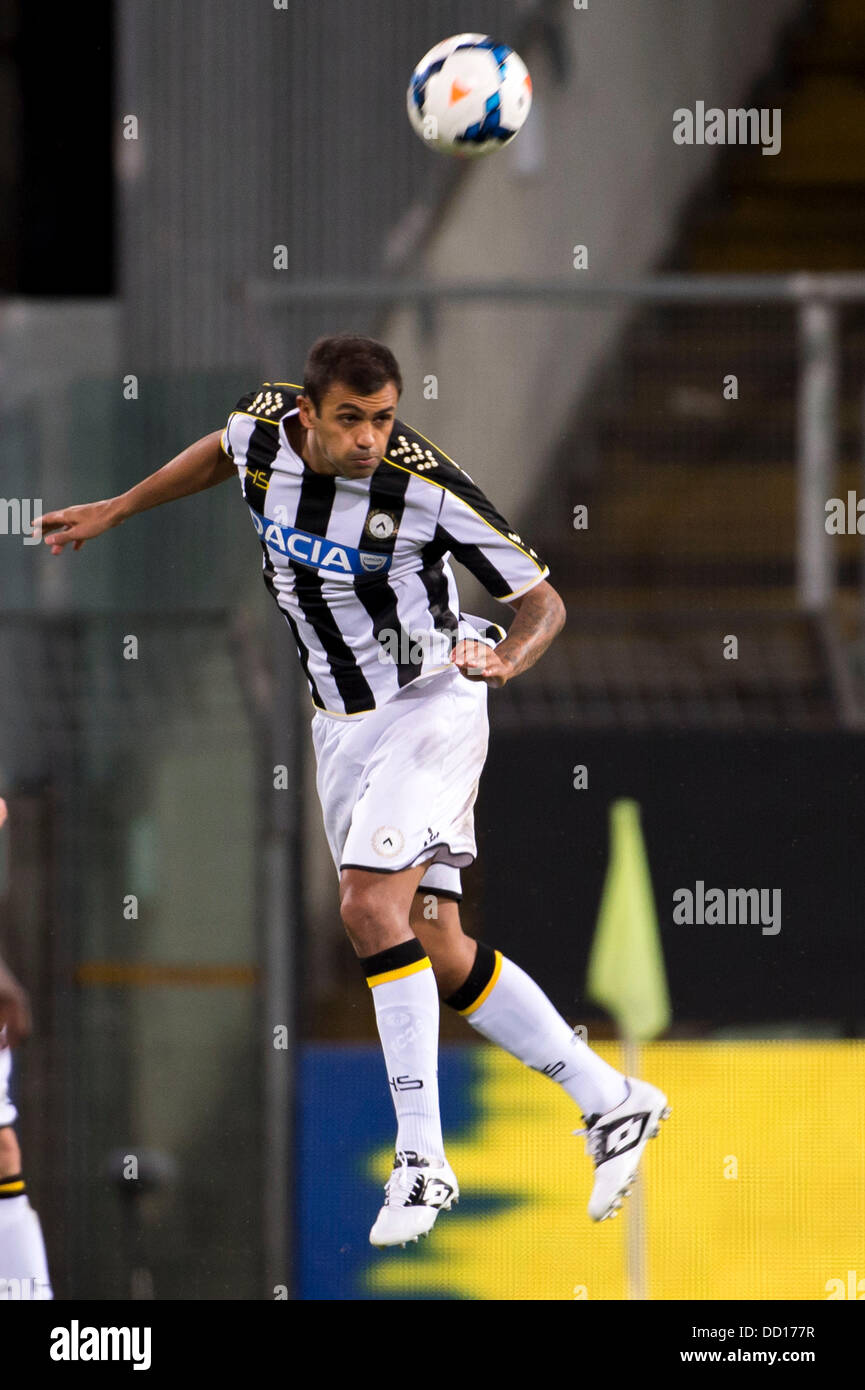 Danilo Larangeira (Udinese), 22. August 2013 - Fußball / Fußball: UEFA Europa League Play-off 1. Bein match zwischen Udinese 1-3 Slovan Liberec Stadium Nereo Rocco in Triest, Italien. (Foto von Maurizio Borsari/AFLO) Stockfoto