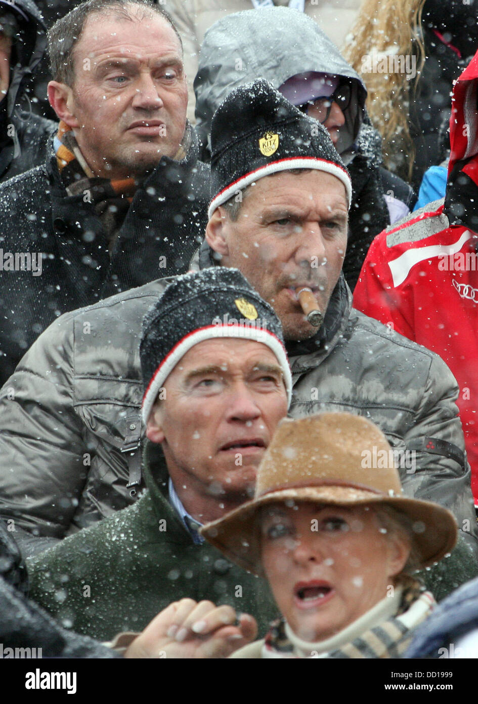 Ralf Moeller und Arnold Schwarzenegger Uhren die HahnenkammRennen in