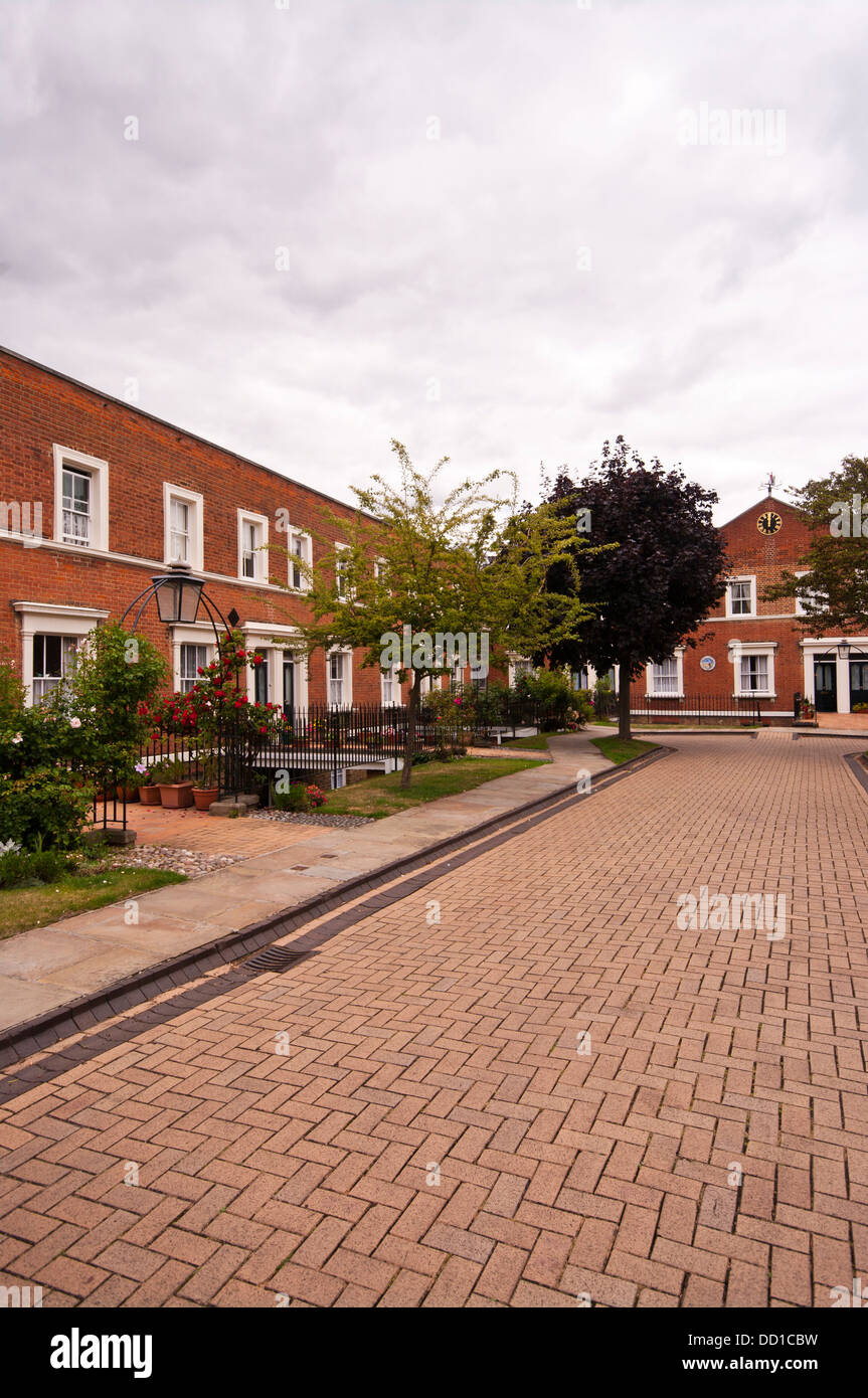 Die französischen Krankenhaus Almosen Häuser Rochester Kent UK Stockfoto