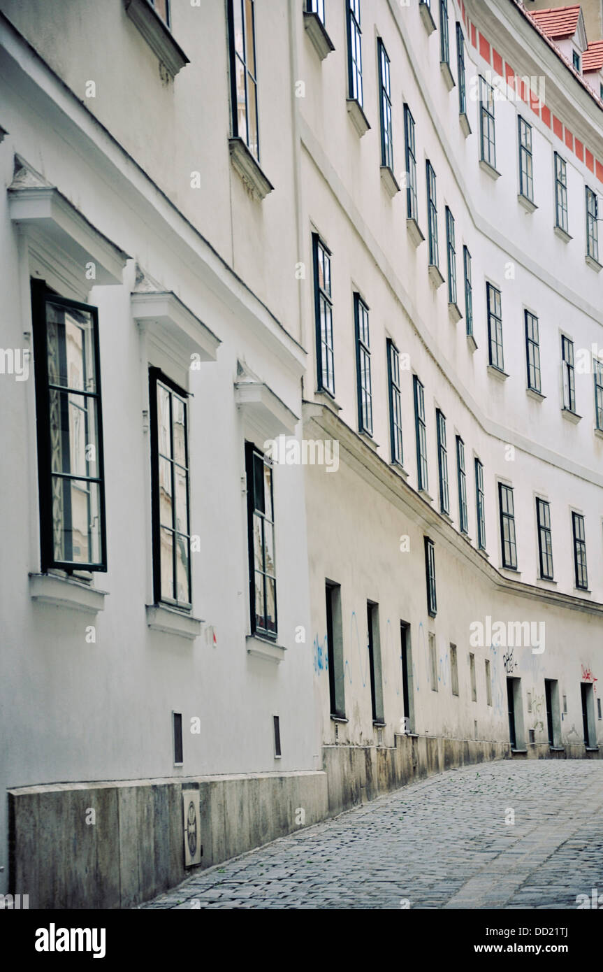 Blutgasse äußeren Gebäuden, Wien, Österreich Stockfoto