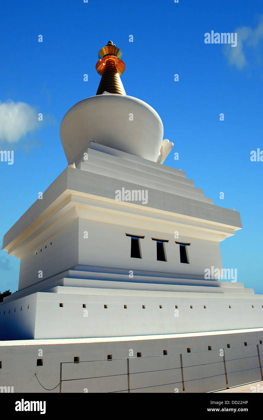 Der buddhistische Tempel in Benalmadena Stockfoto