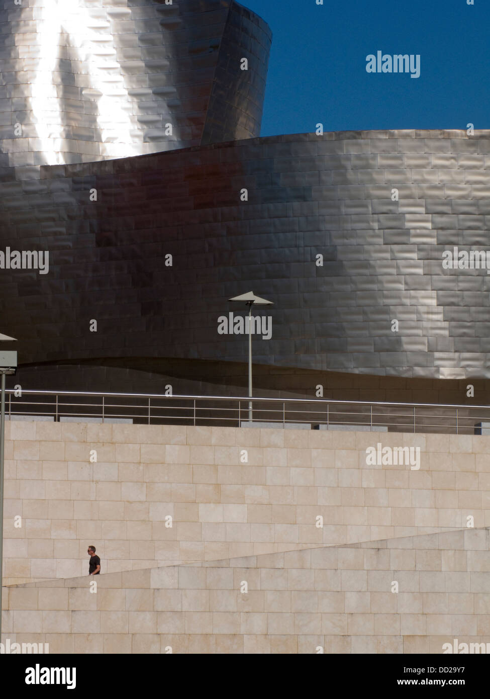 GUGGENHEIM-MUSEUM FÜR MODERNE KUNST (© FRANK GEHRY 1997) BILBAO BASKENLAND SPANIEN Stockfoto