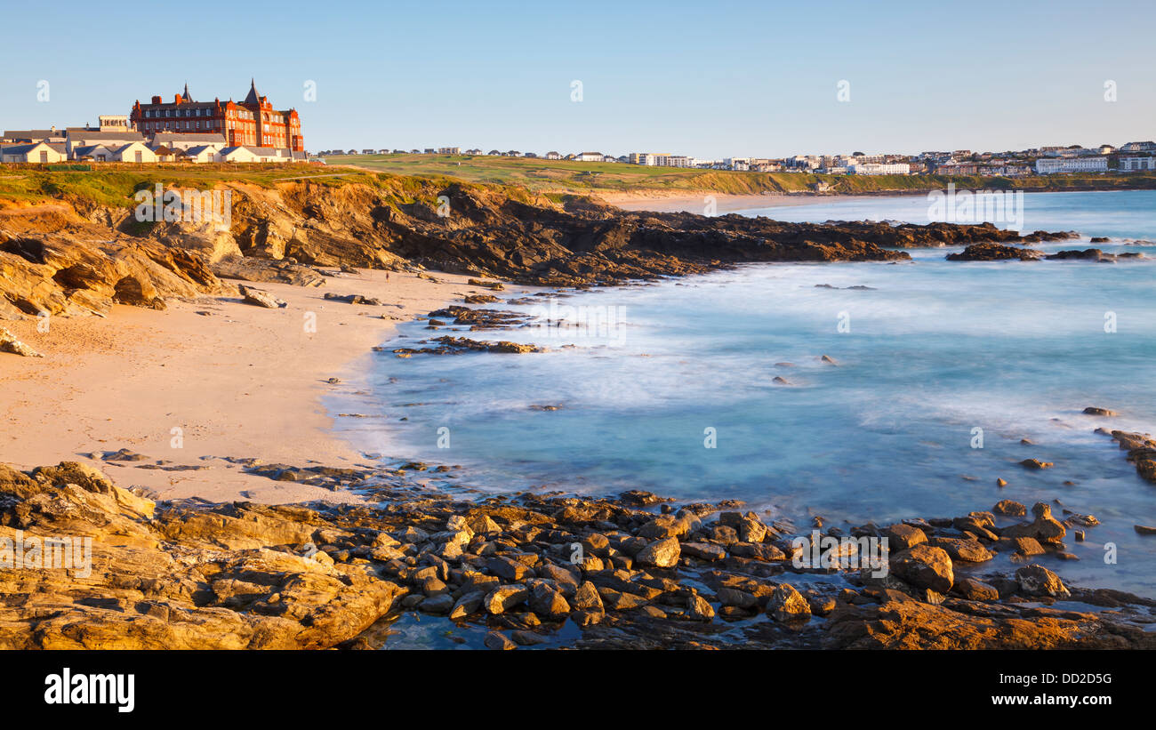 Wenig Fistral Strand Newquay Cornwall England UK Stockfoto