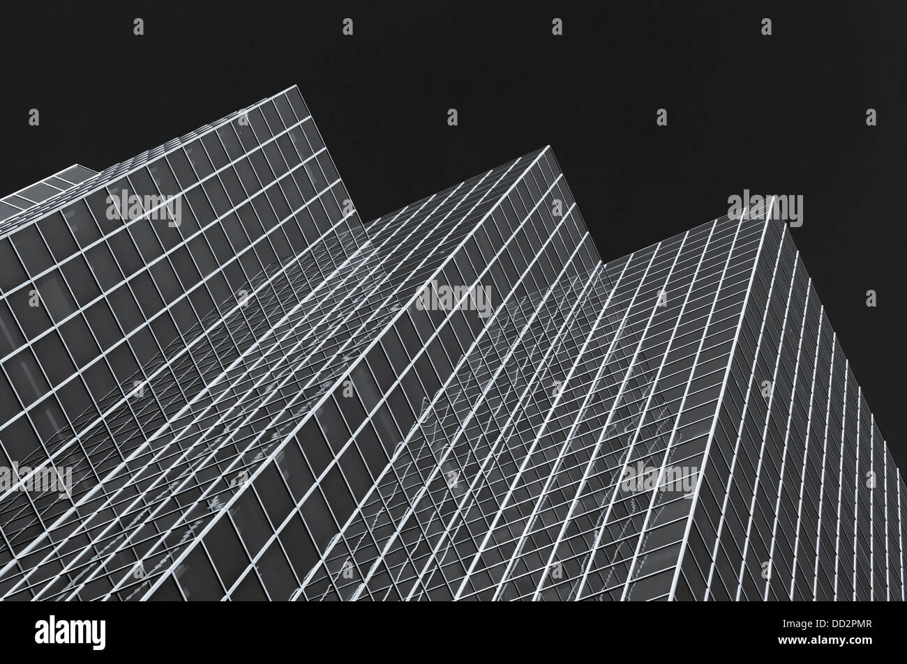 Wolkenkratzern in Bellevue, Washington, USA Stockfoto