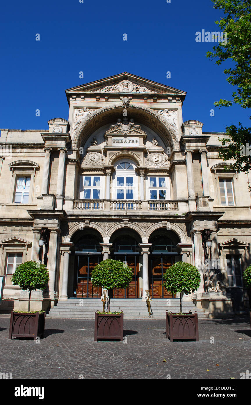 Alten Stadttheater in Avignon, Provence, Frankreich Stockfoto