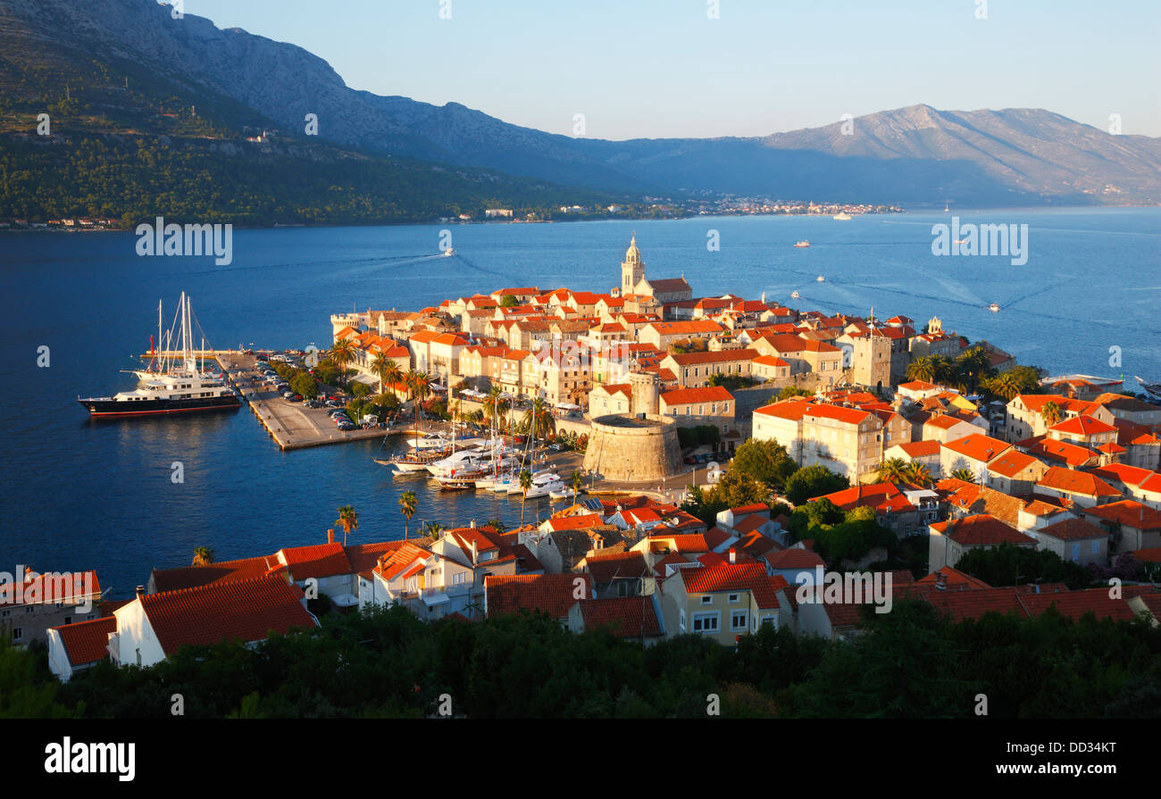 Korcula Stockfoto