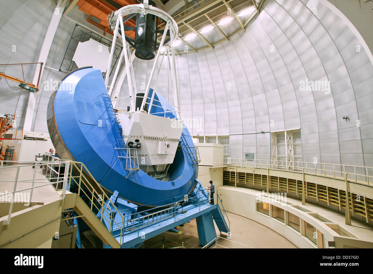 Mayall 4 Meter optisches Teleskop. Stockfoto