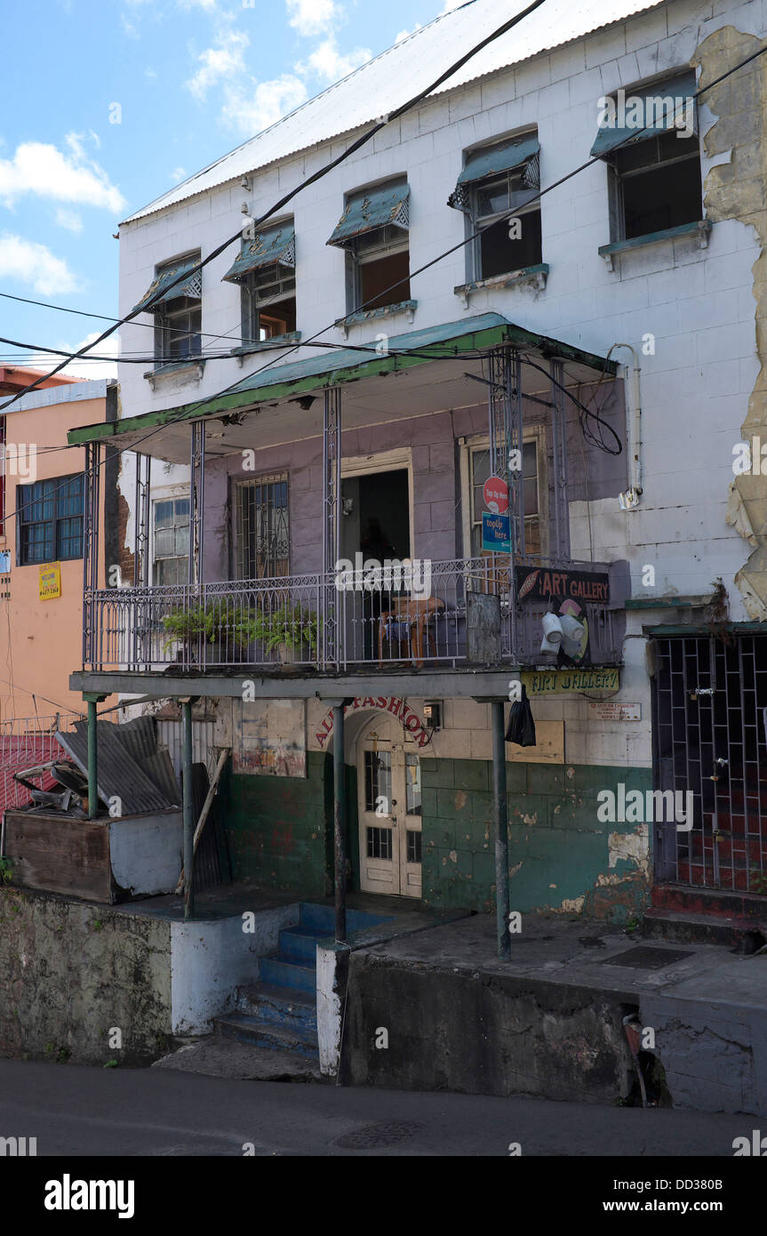 Kunstgalerie in St. George ist die Hauptstadt von Grenada, Karibik-Insel Stockfoto