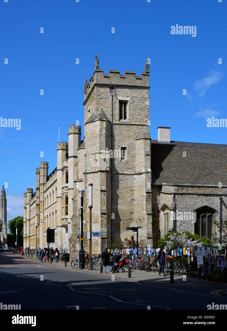 Kirche von Saint Botolph. Trumpington Street, Cambridge, Cambridgeshire, England, Vereinigtes Königreich, Europa. Stockfoto
