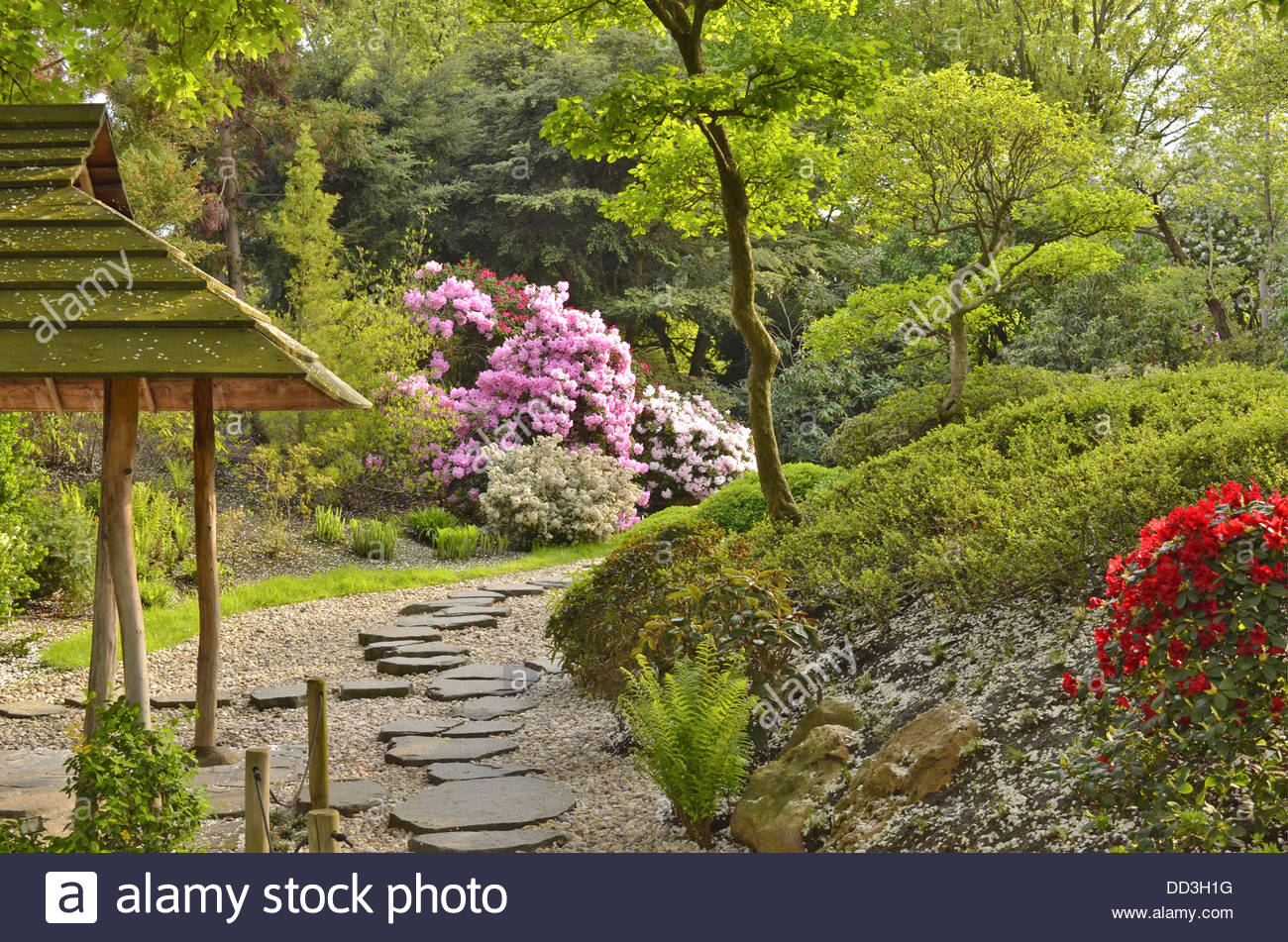 Ziergarten Im Fruhjahr Troja Botanischer Garten Prag Tschechische
