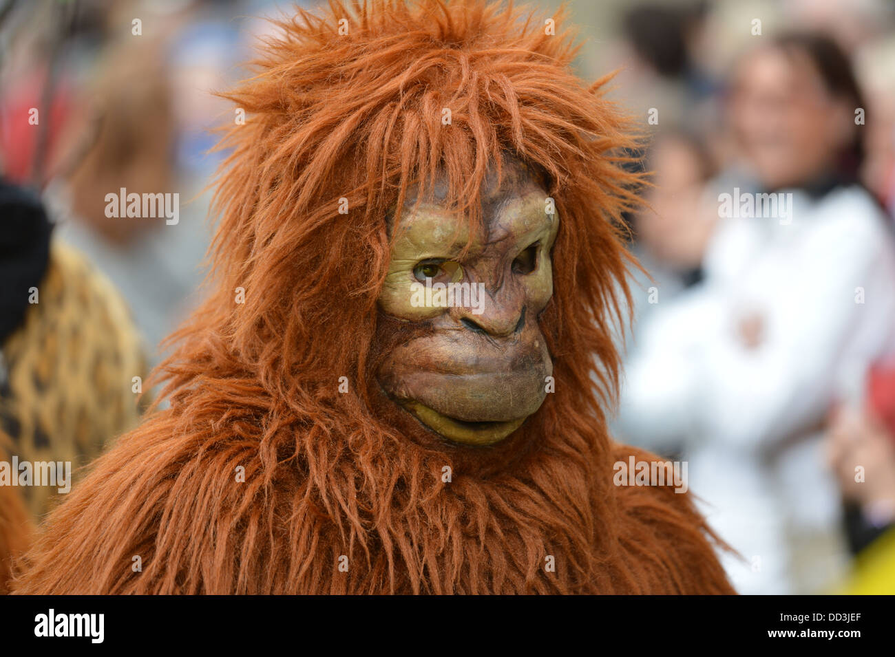 Orang-Utan-Kostüm Parade Karneval Wildlife Stockfotografie - Alamy